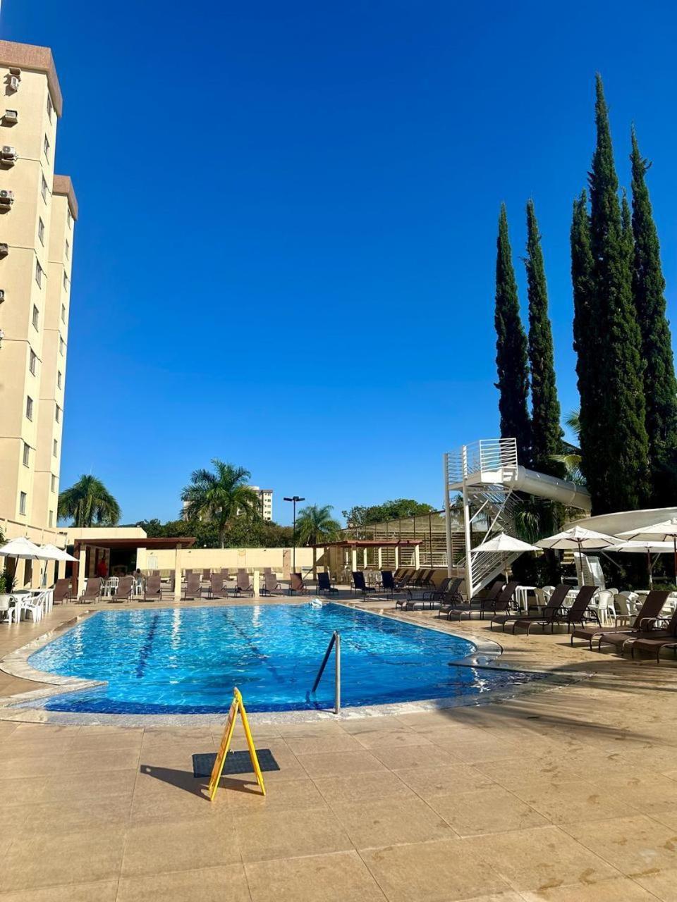 Caldas Novas - Prive Das Thermas II - Apto 3 Quartos - Parque Aquatico Aparthotel Екстериор снимка