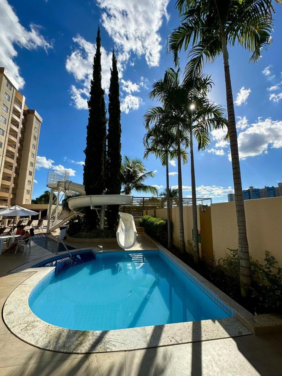 Caldas Novas - Prive Das Thermas II - Apto 3 Quartos - Parque Aquatico Aparthotel Екстериор снимка