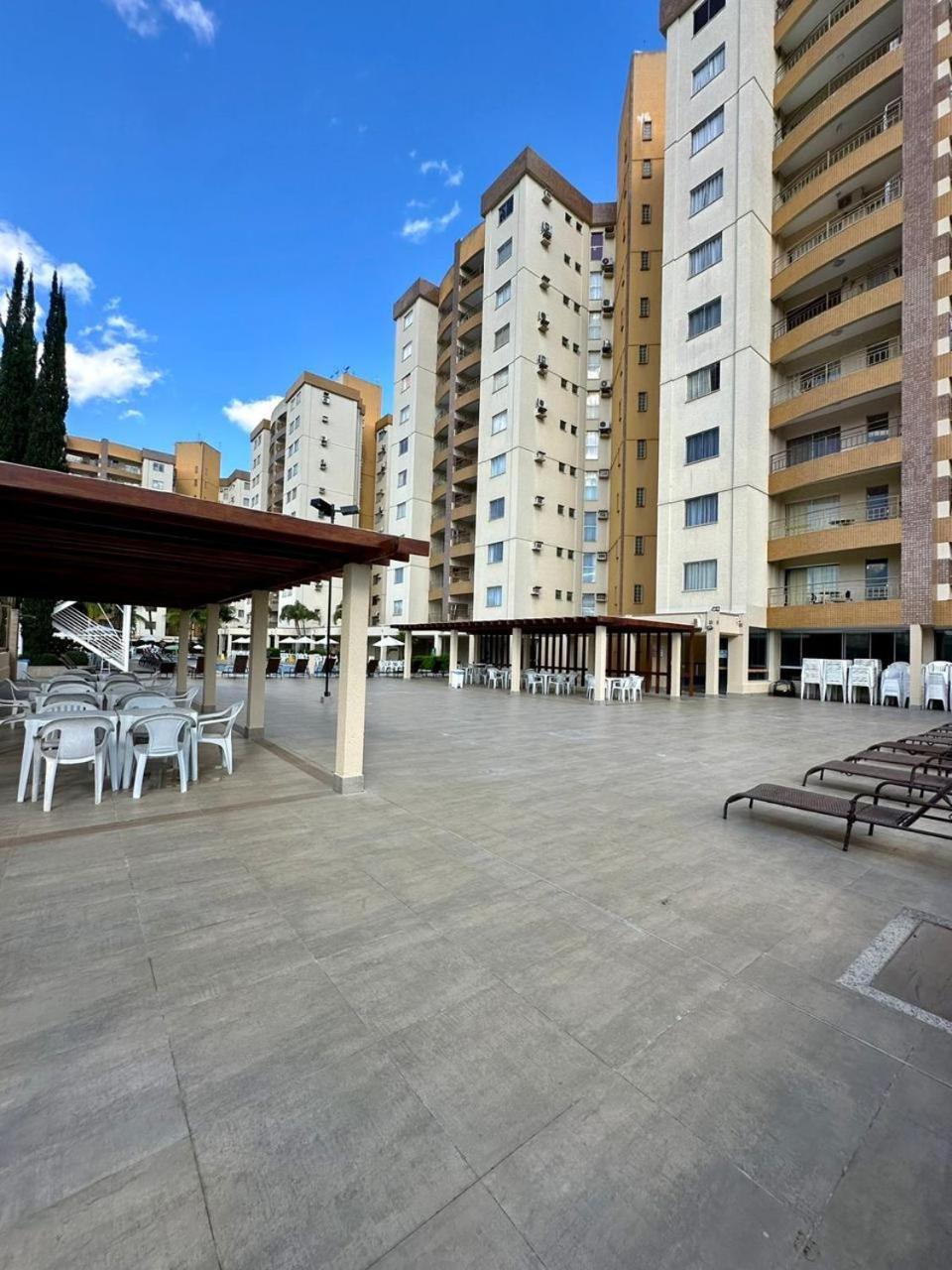 Caldas Novas - Prive Das Thermas II - Apto 3 Quartos - Parque Aquatico Aparthotel Екстериор снимка