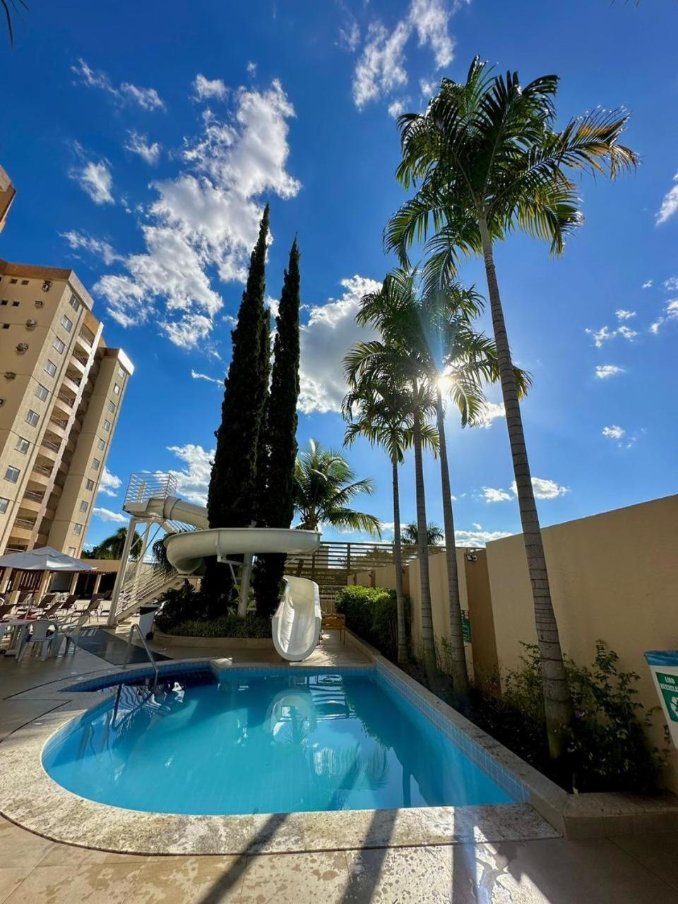 Caldas Novas - Prive Das Thermas II - Apto 3 Quartos - Parque Aquatico Aparthotel Екстериор снимка